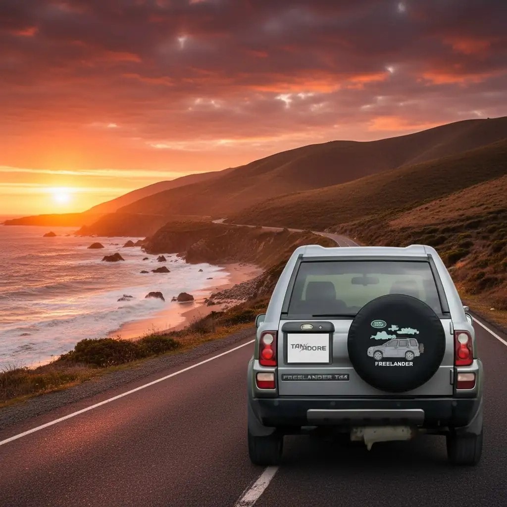 Land Rover Freelander Tasarımlı Stepne Kılıfı